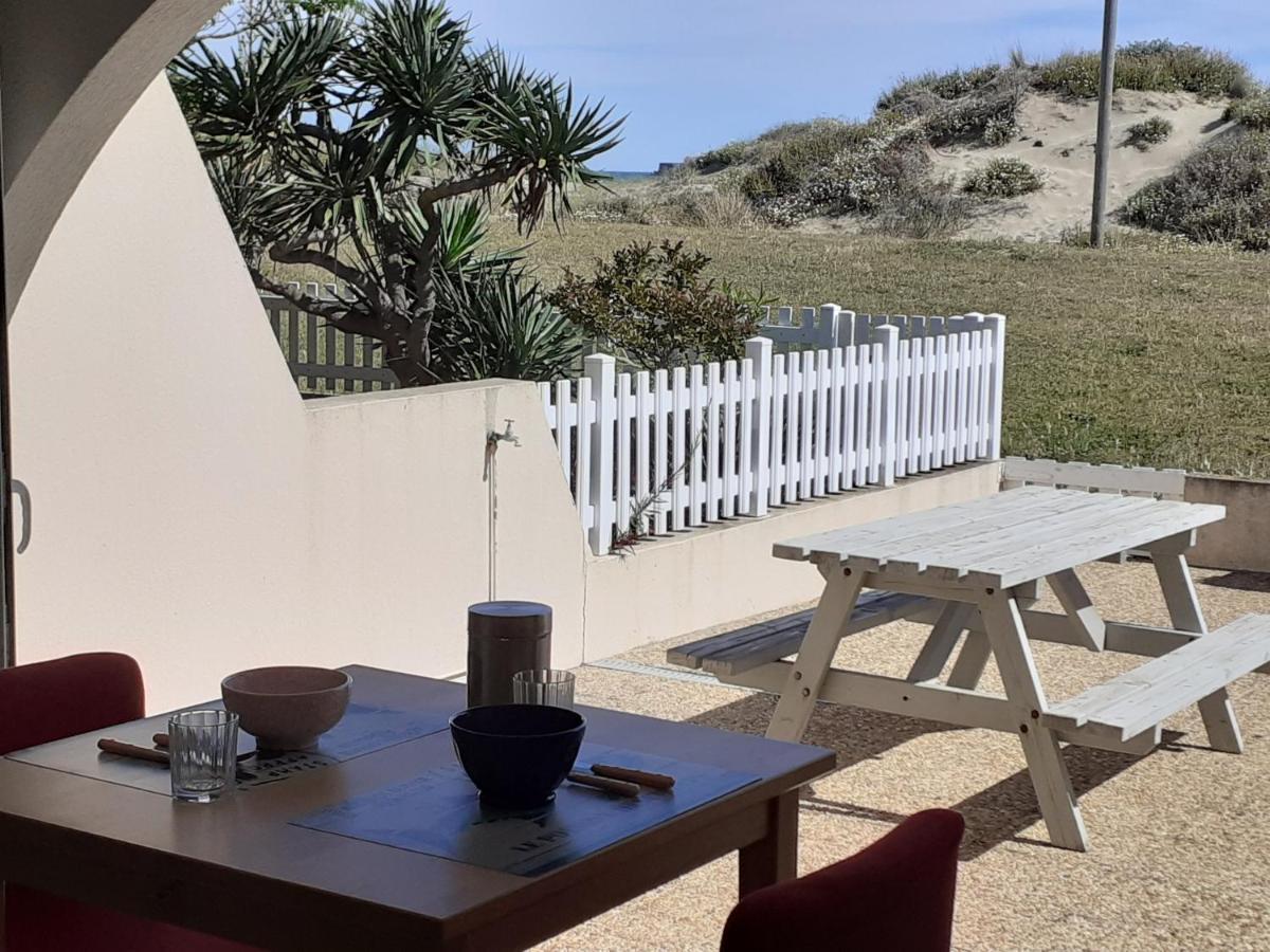 Les Maisons Sur La Plage, T2 Les Pieds Dans L'Eau Agde Exterior foto