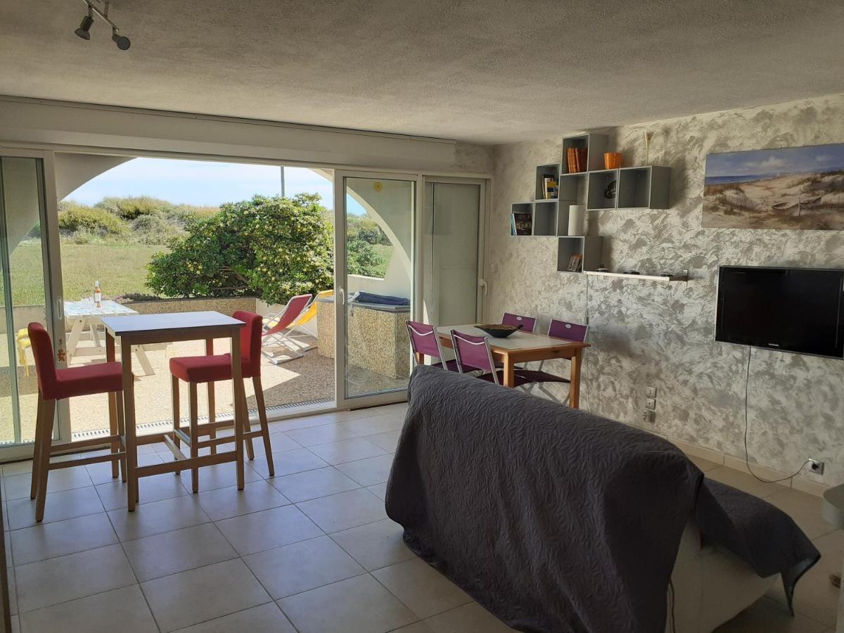 Les Maisons Sur La Plage, T2 Les Pieds Dans L'Eau Agde Exterior foto